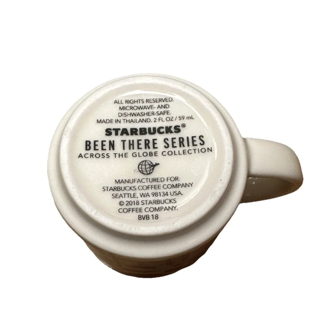 Starbucks California Been There Series Across the Globe Coffee Mug 2017 Espresso